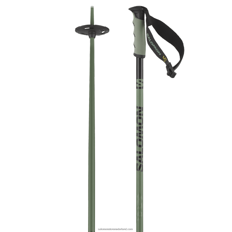 alpine stokken heren - hacker s3 Salomon 22DD81248 eend groen