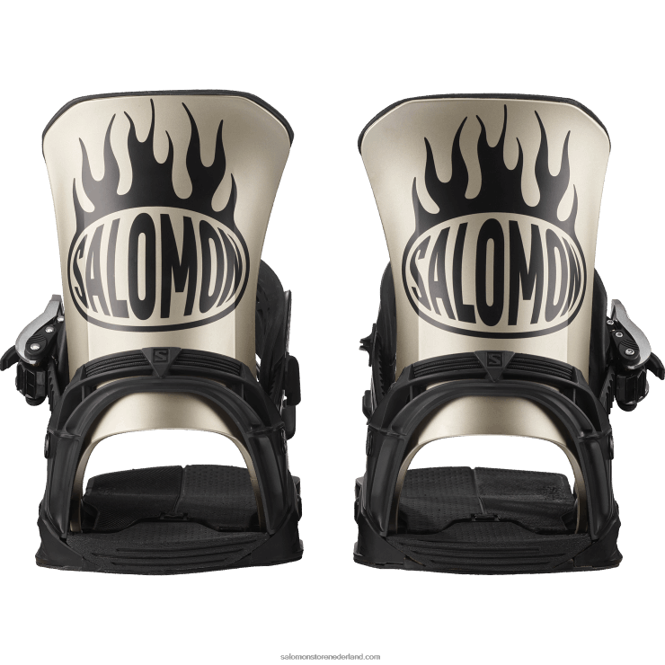 heren snowboardbindingen - district pro team Salomon 22DD8619 metallisch goud