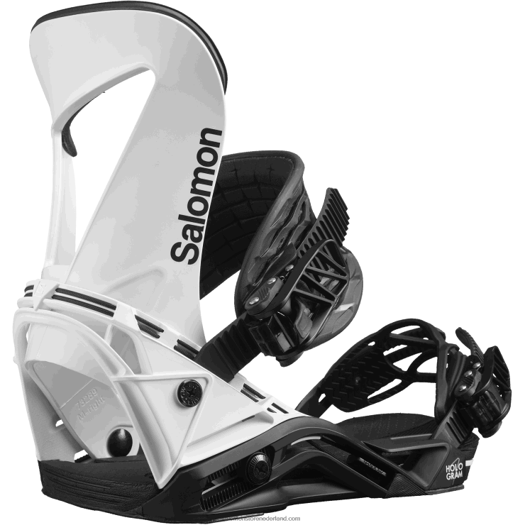 heren snowboardbindingen - hologram Salomon 22DD8615 wit Zwart