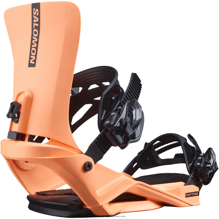 heren snowboardbindingen - ritme Salomon 22DD8605 neon-oranje