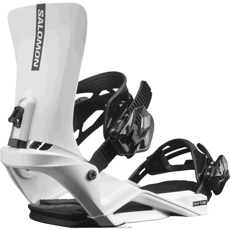 heren snowboardbindingen - ritme Salomon 22DD8609 wit