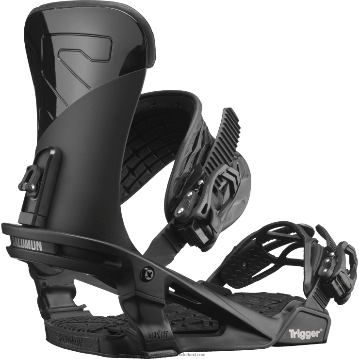 snowboardbindingen voor heren - trigger Salomon 22DD8622 zwart
