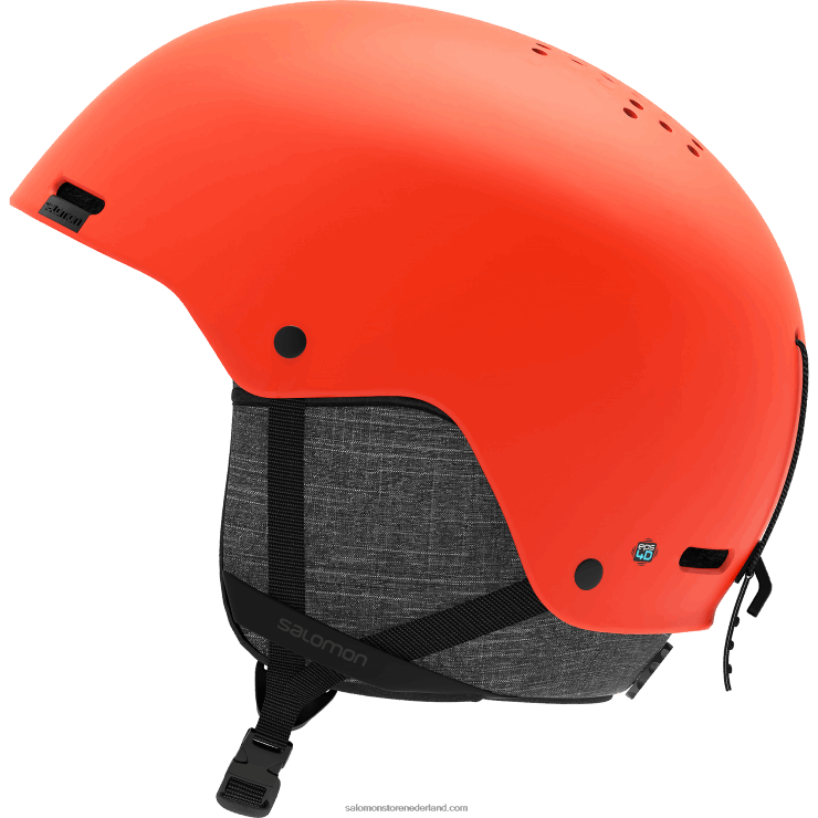 herenhelm - brigade Salomon 22DD8634 rood oranje