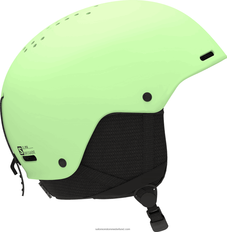 herenhelm - brigade Salomon 22DD8635 Neon groen