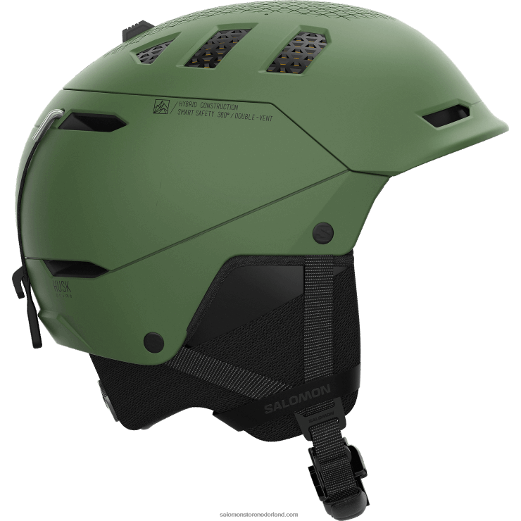 herenhelm - husk prime mips Salomon 22DD8625 eend groen