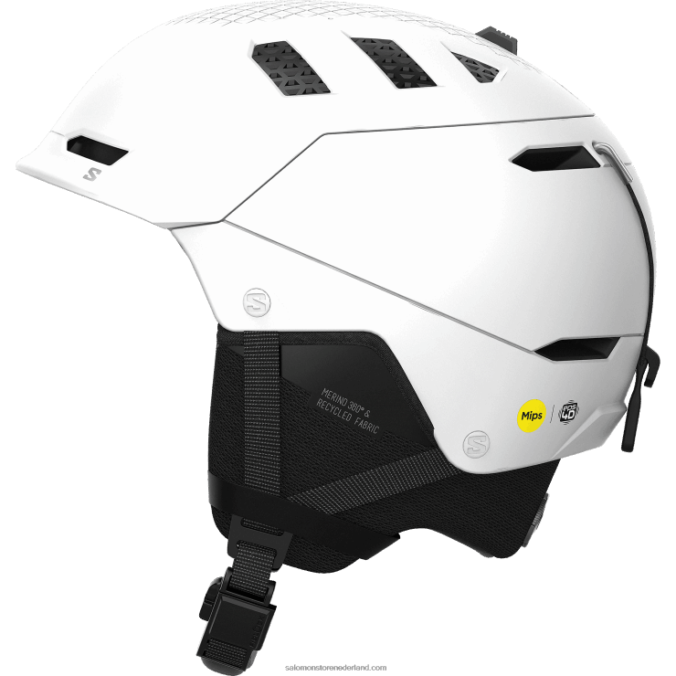 herenhelm - husk prime mips Salomon 22DD8626 wit