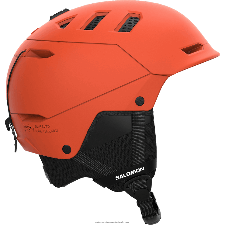herenhelm - husk pro Salomon 22DD8627 rood oranje