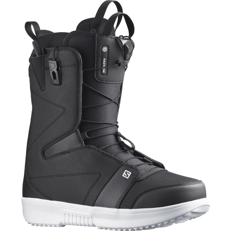 heren snowboardschoenen - factie Salomon 22DD81111 zwart wit
