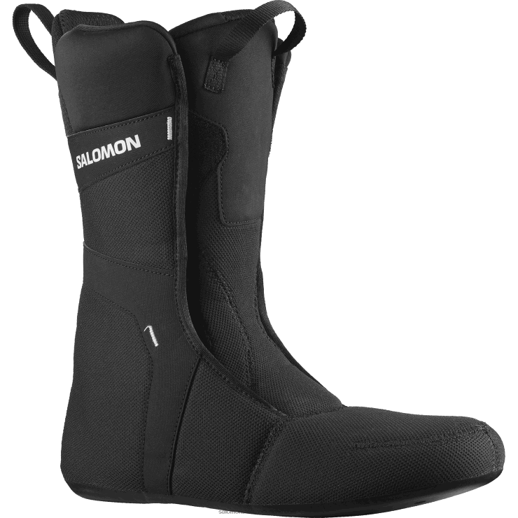 heren snowboardschoenen - malamute dual boa Salomon 22DD8582 zwart