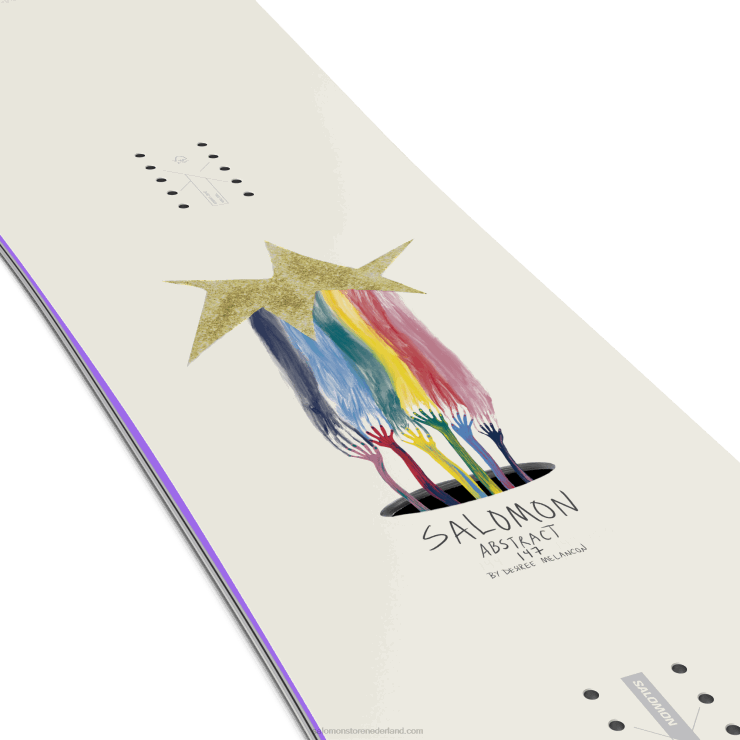 heren snowboard - abstract Salomon 22DD8578