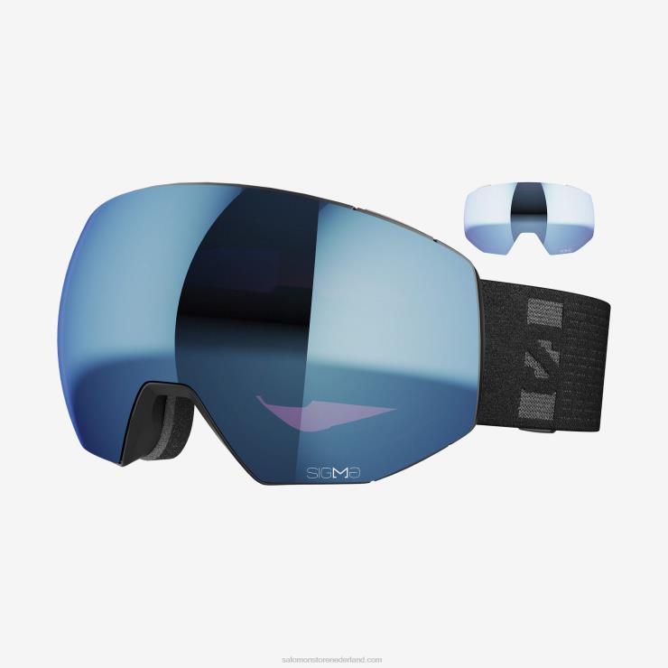 herenbril - radium prime sigma (en extra lens) Salomon 22DD8668 zwart