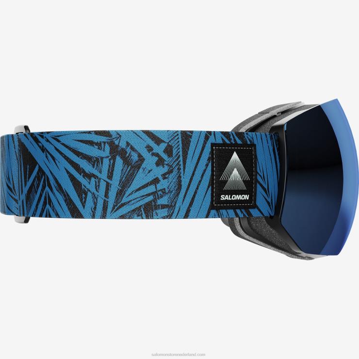 herenbril - radium pro sigma Salomon 22DD8649 zwart