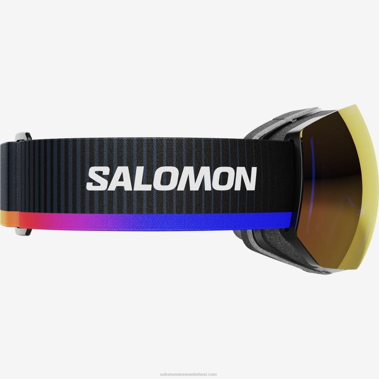 herenbril - radium pro sigma Salomon 22DD8651 zwart
