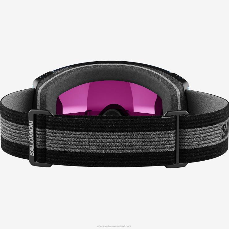 herenbril - radium sigma Salomon 22DD8640 zwart