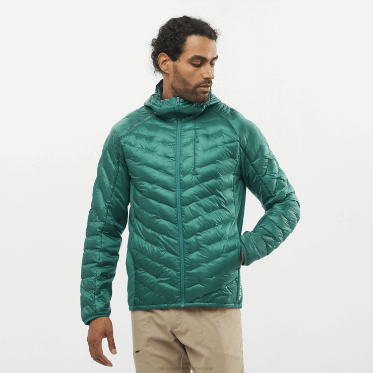 isolerend jack met capuchon voor heren - outline primaloft Salomon 22DD81088 grote Oceaan