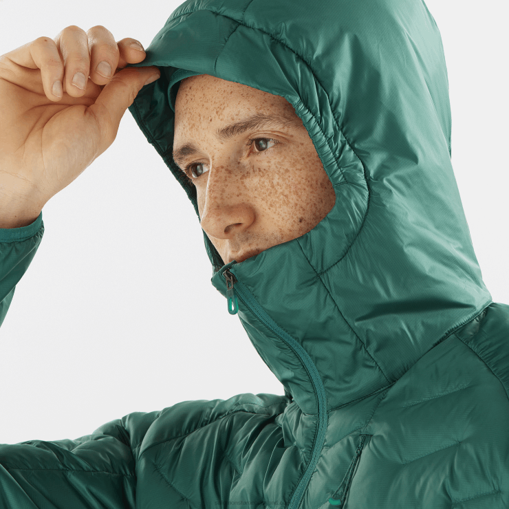 isolerend jack met capuchon voor heren - outline primaloft Salomon 22DD81088 grote Oceaan