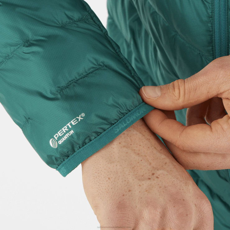 isolerend jack met capuchon voor heren - outline primaloft Salomon 22DD81088 grote Oceaan