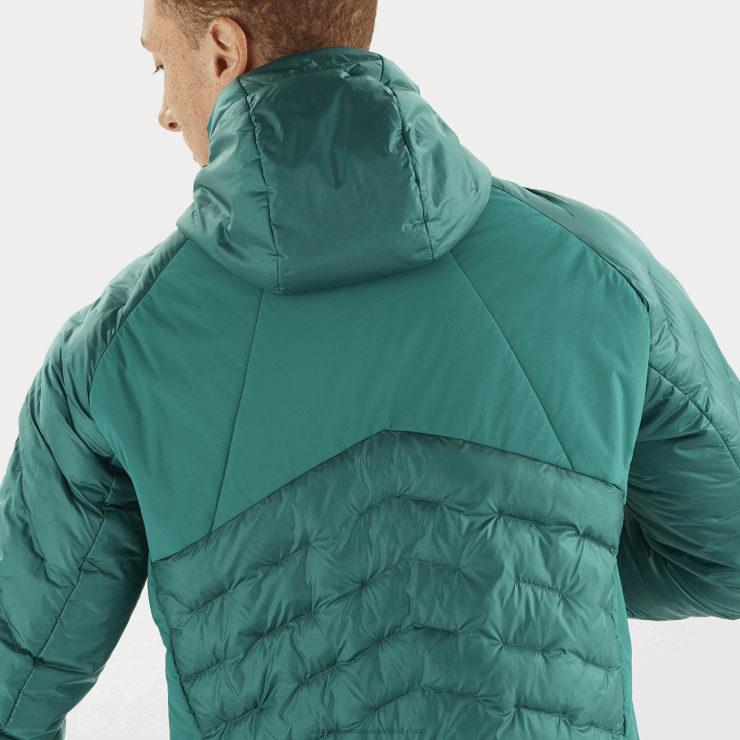 isolerend jack met capuchon voor heren - outline primaloft Salomon 22DD81088 grote Oceaan