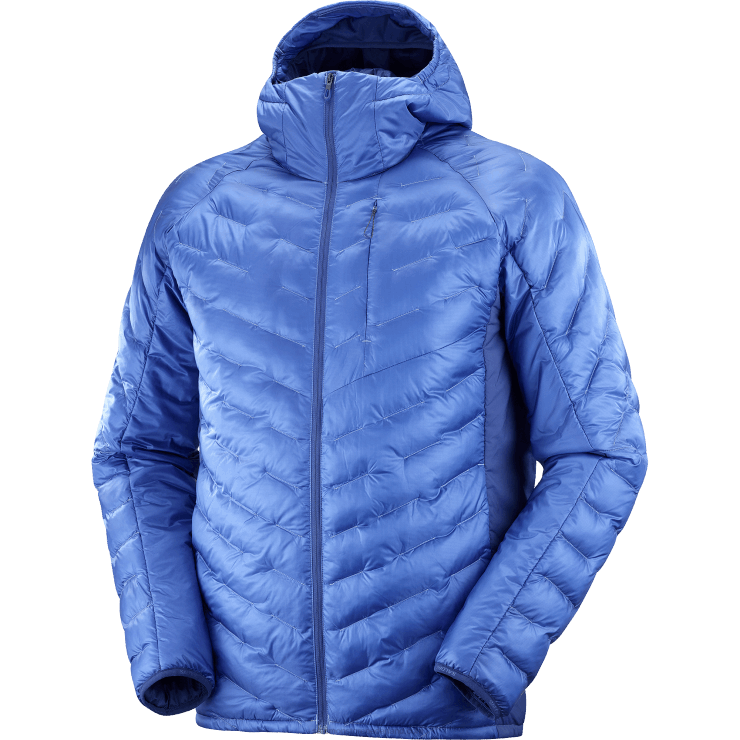 isolerend jack met capuchon voor heren - outline primaloft Salomon 22DD81089 nautisch blauw/navy pioenroos