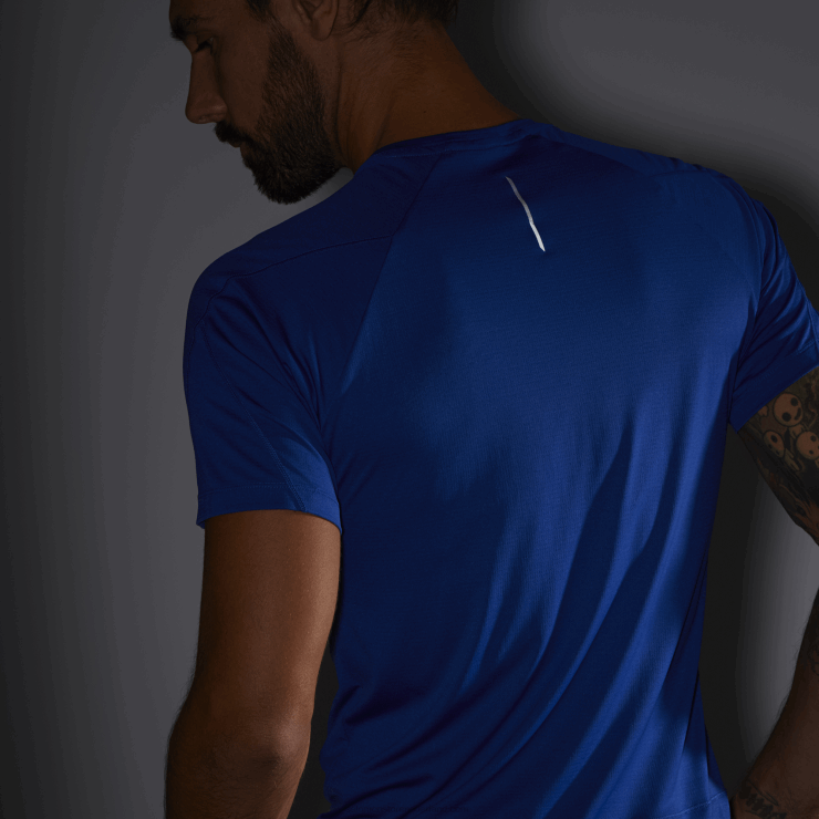 heren T-shirt met korte mouwen - cross run Salomon 22DD8236 surfen op het internet