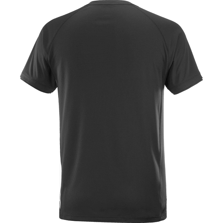 heren T-shirt met korte mouwen - equipe Salomon 22DD8243 diep zwart/wit