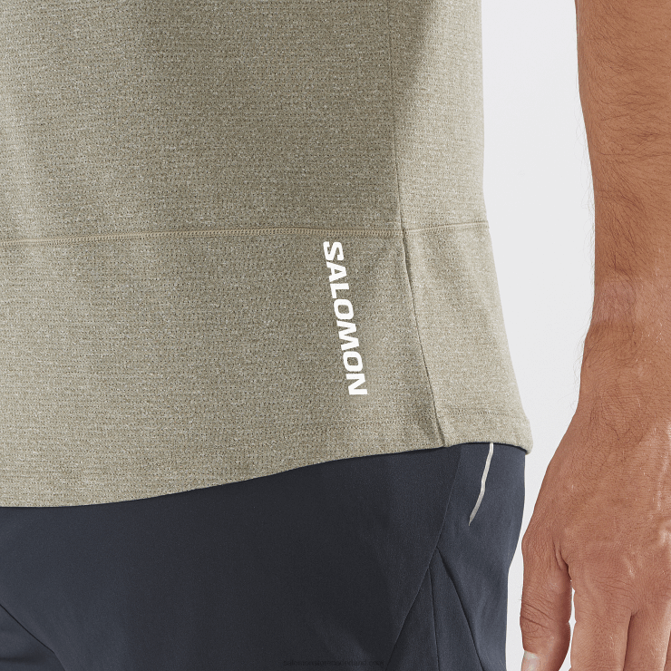 heren tank - cross run Salomon 22DD8227 druivenblad/heide