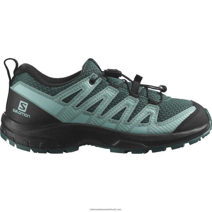 junior - kinderschoenen - xa pro v8 Salomon 22DD81358 stargazer/zwart/blauwe uitstraling