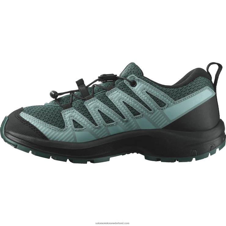 junior - kinderschoenen - xa pro v8 Salomon 22DD81358 stargazer/zwart/blauwe uitstraling