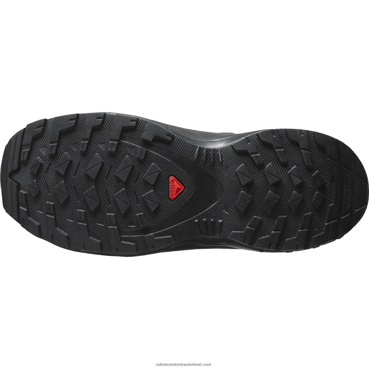 junior - kinderschoenen - xa pro v8 clima waterdicht Salomon 22DD81360 zwart/ebbenhout