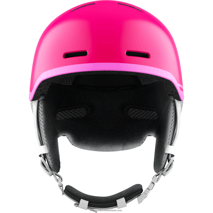 junior - kinderhelm - grom Salomon 22DD81397 glanzend/roze