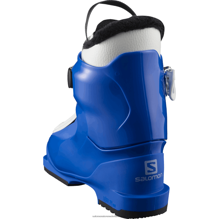 junior - allmountainschoenen voor kinderen - t1 Salomon 22DD81425 ras blauw/wit