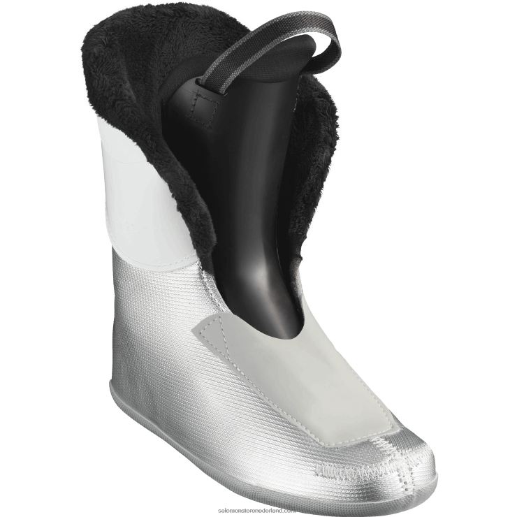 junior - allmountainschoenen voor kinderen - team t3 Salomon 22DD81378 zwart wit