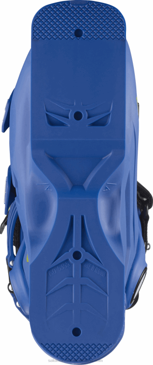 junior - racelaarzen voor kinderen - s/race 70 Salomon 22DD81374 raceblauw/zuurgroen/zwart