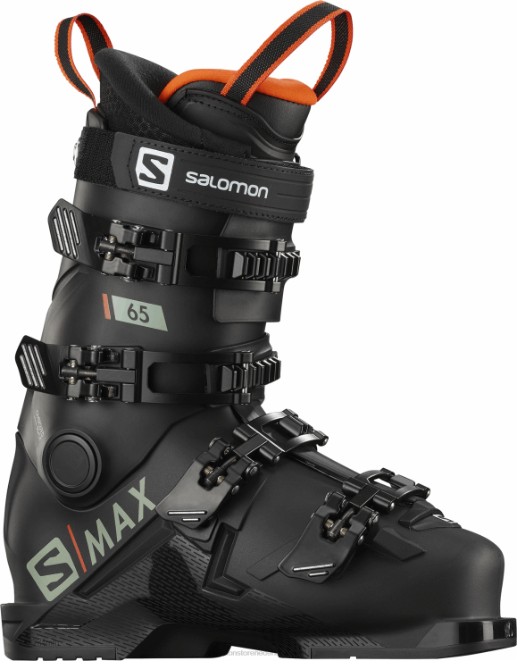 junior - skischoenen voor kinderen - maat 65 Salomon 22DD81370 zwart rood