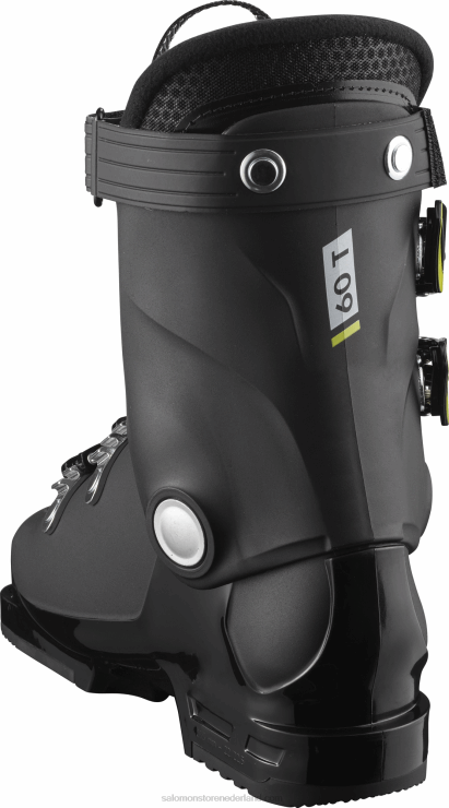 junior - skischoenen voor kinderen - s/max 60 rt Salomon 22DD81375 zwart/zuurgroen