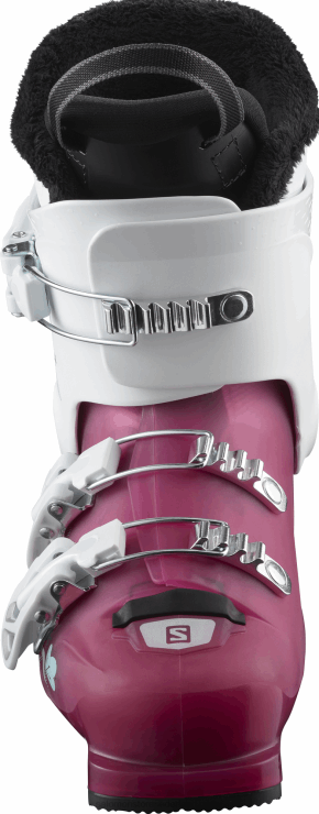 junior - skischoenen voor kinderen - t3 rt girly Salomon 22DD81424 roze violet doorschijnend/wit
