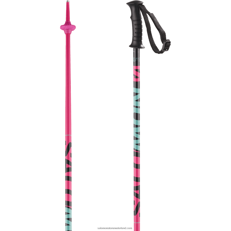 junior - alpine stokken voor kinderen - kaloo junior Salomon 22DD81387 roze