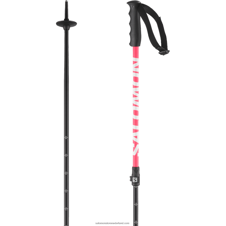 junior - alpine stokken voor kinderen - mtn jr Salomon 22DD81385 roze