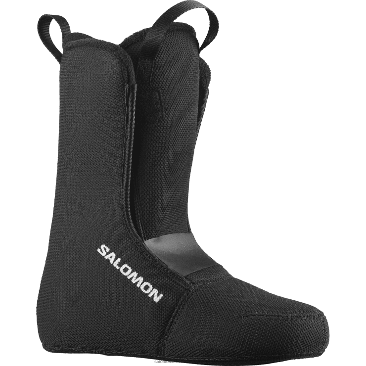 junior - snowboardschoenen voor kinderen - project boa Salomon 22DD81404 zwart wit