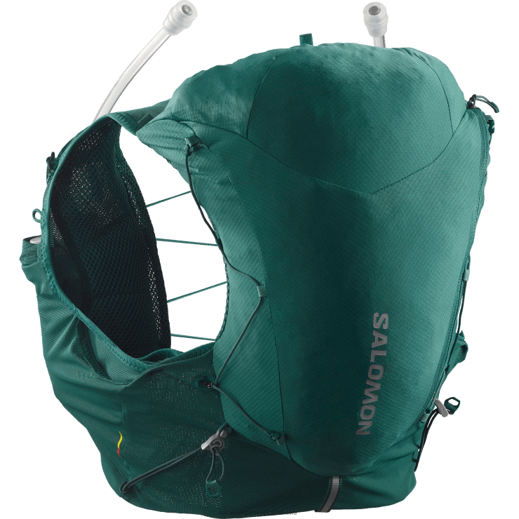 hardloopvest voor dames inclusief bidons - adv skin 12 Salomon 22DD8969 grote Oceaan