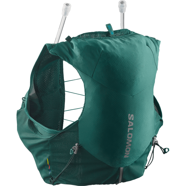 hardloopvest voor dames inclusief bidons - adv skin 5 Salomon 22DD8974 grote Oceaan