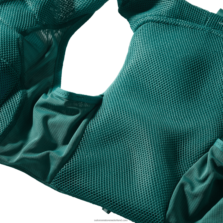 hardloopvest voor dames inclusief bidons - adv skin 5 Salomon 22DD8974 grote Oceaan