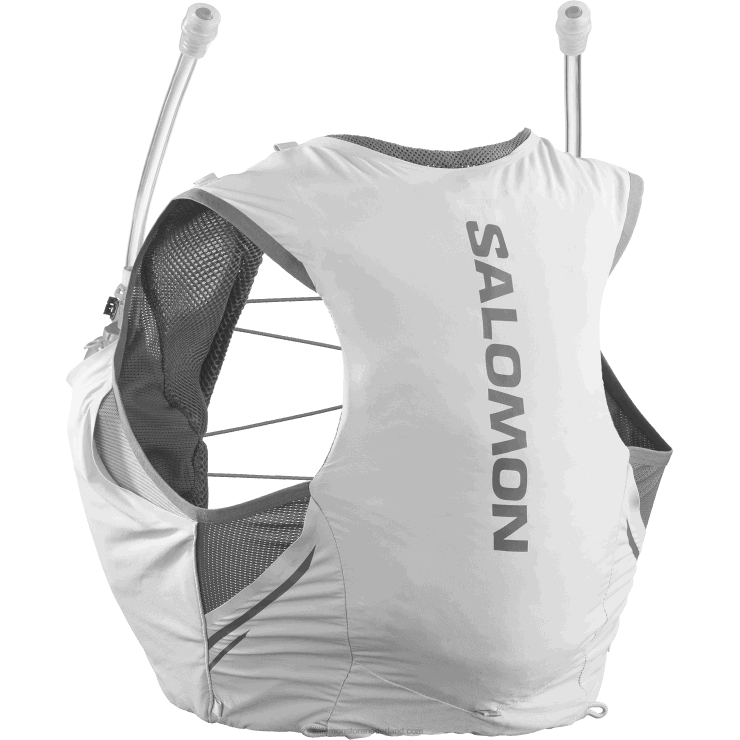 hardloopvest voor dames met bidons inbegrepen - sense pro 5 Salomon 22DD8977 oesterzwam/stille schaduw doorschijnend