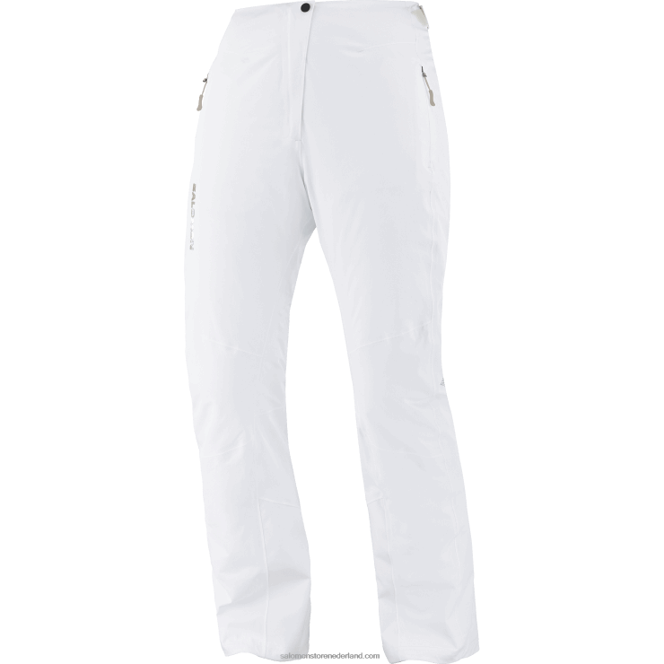 dames skibroek - s/max warm Salomon 22DD81169 wit