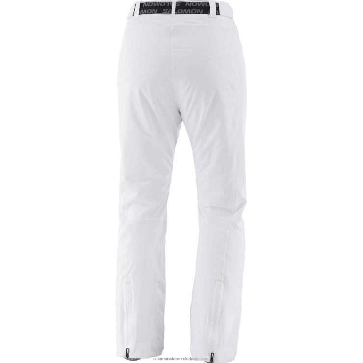 dames skibroek - s/max warm Salomon 22DD81169 wit