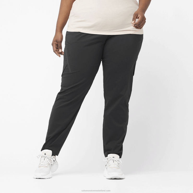 damesbroek - runlife Salomon 22DD8944 diep zwart