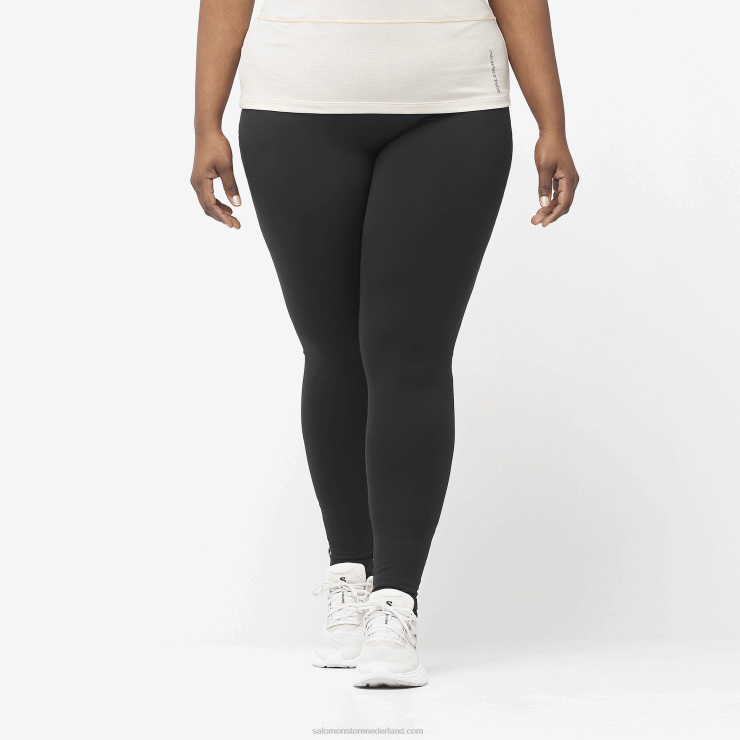 dameslegging - cross multi 28 Salomon 22DD81167 diep zwart
