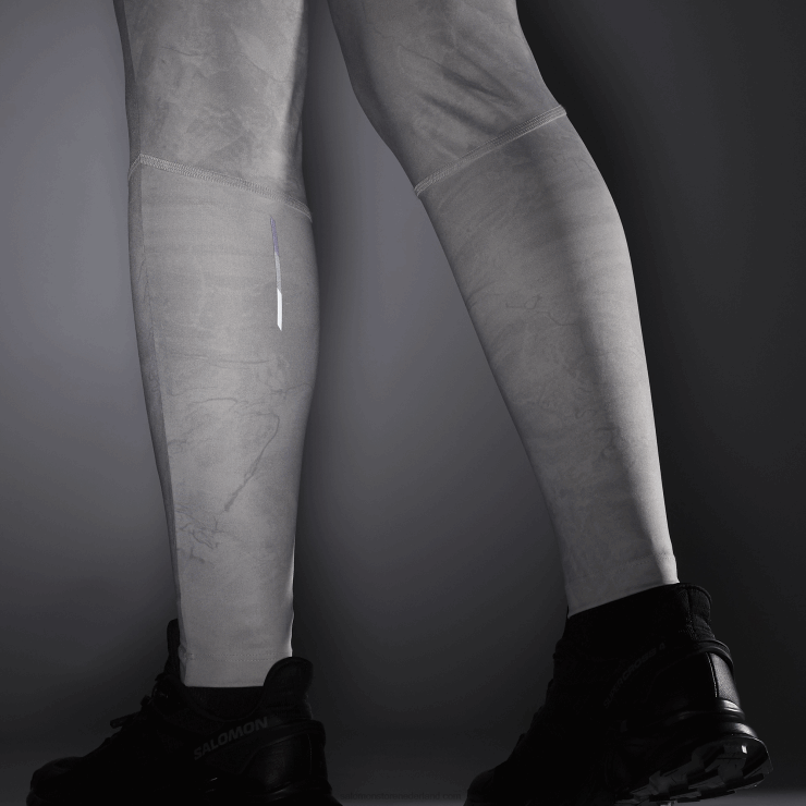 dameslegging - cross run 28 Salomon 22DD81161 oesterzwam/legering/oa