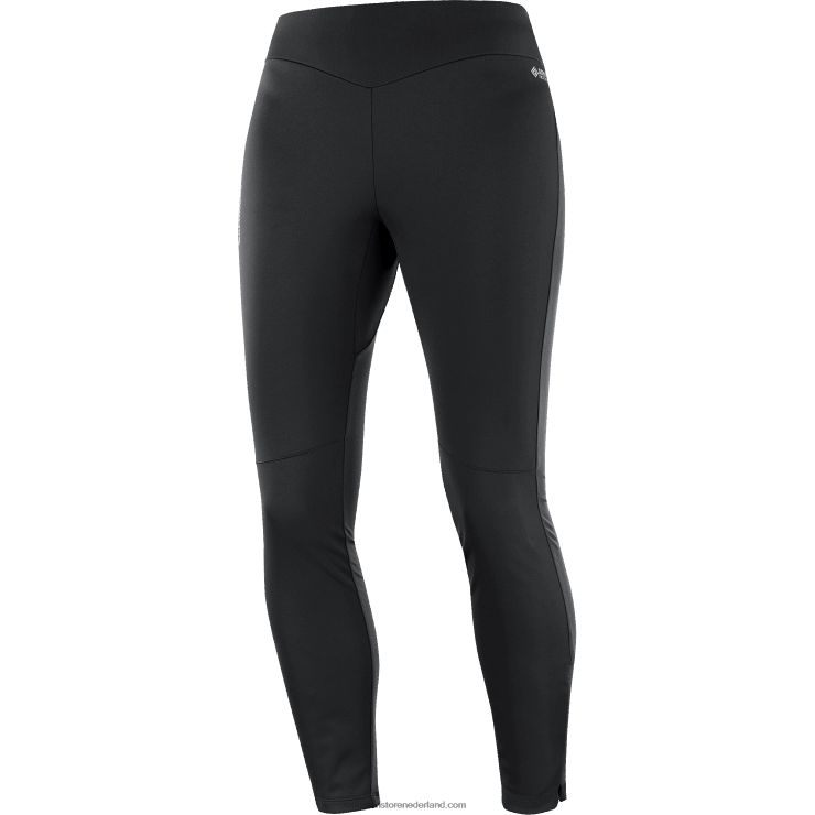 dameslegging - gore tex infinium windstopper Salomon 22DD81164 diep zwart