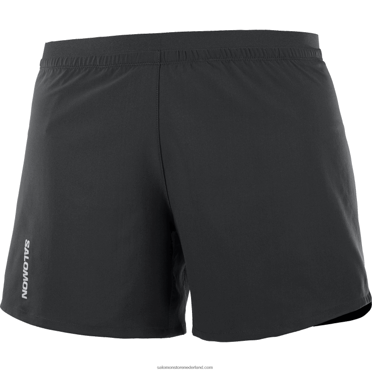 damesshort - kruis 5 Salomon 22DD81181 diep zwart